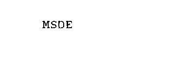 MSDE