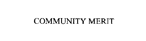COMMUNITY MERIT