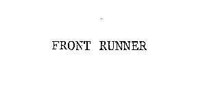 FRONT RUNNER