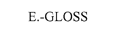 E.-GLOSS