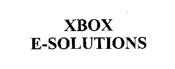 XBOX E-SOLUTIONS