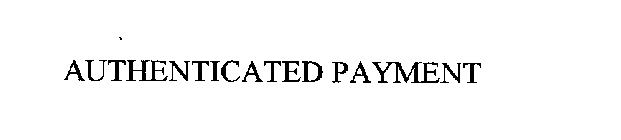 AUTHENTICATED PAYMENT