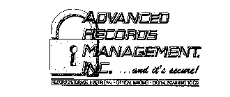 ADVANCED RECORDS MANAGEMENT, INC.