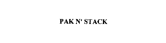 PAK N' STACK
