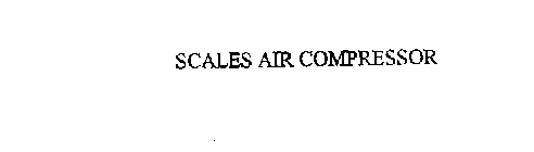 SCALES AIR COMPRESSOR