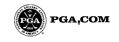 PROFESSIONAL GOLFERS OF AMERICA 1916 PGA.COM