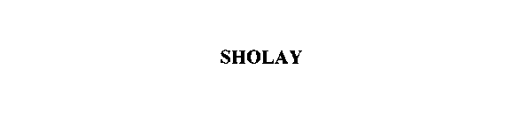 SHOLAY