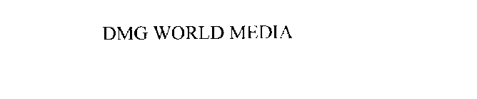 DMG WORLD MEDIA