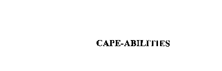 CAPE-ABILITIES