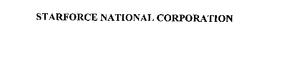 STARFORCE NATIONAL CORPORATION