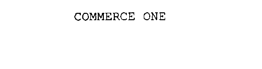 COMMERCE ONE