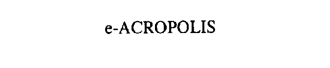 E-ACROPOLIS