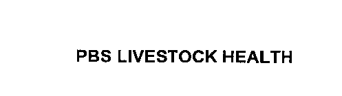 PBS LIVESTOCK HEALTH