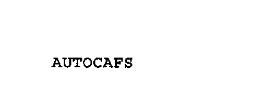 AUTOCAFS