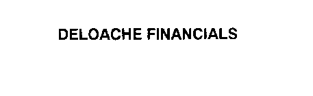 DELOACHE FINANCIALS