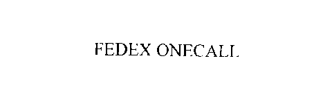 FEDEX ONECALL