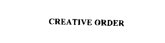 CREATIVE ORDER
