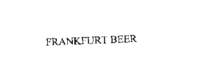 FRANKFURT BEER