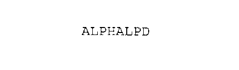 ALPHALPD