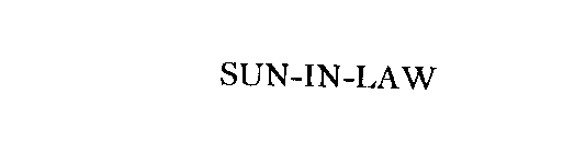 SUN-IN-LAW