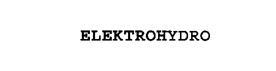 ELEKTROHYDRO