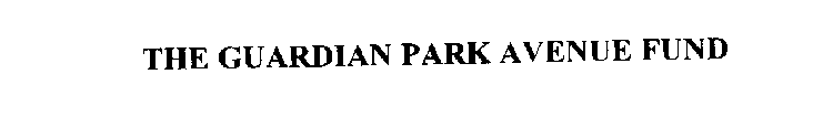THE GUARDIAN PARK AVENUE FUND