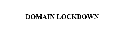 DOMAIN LOCKDOWN