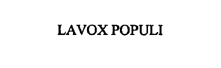 LAVOX POPULI