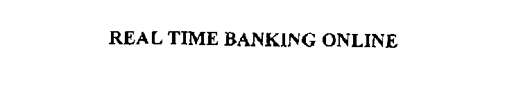 REAL TIME BANKING ONLINE