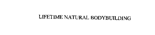 LIFETIME NATURAL BODYBUILDING