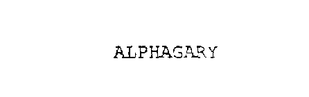 ALPHAGARY
