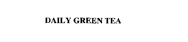 DAILY GREEN TEA