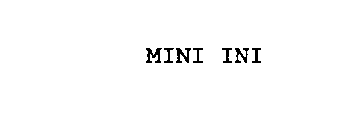 MINI INI