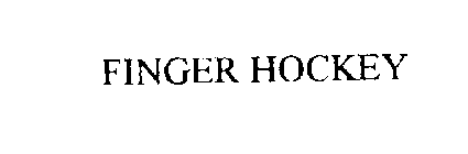 FINGER HOCKEY