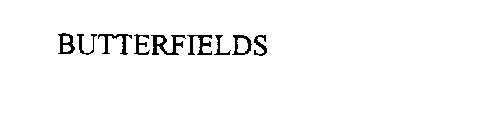 BUTTERFIELDS