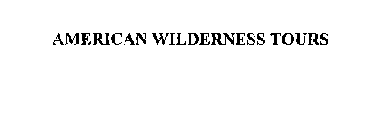 AMERICAN WILDERNESS TOURS