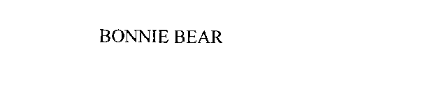 BONNIE BEAR