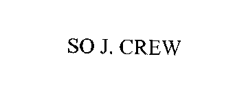 SO J. CREW