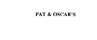 PAT & OSCAR'S
