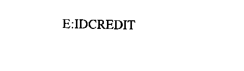 E:IDCREDIT