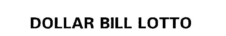 DOLLAR BILL LOTTO