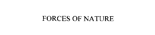 FORCES OF NATURE