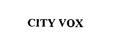 CITY VOX