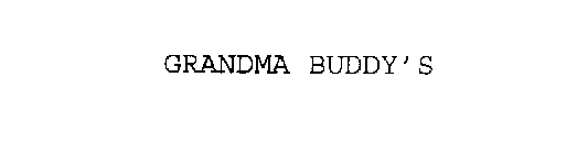 GRANDMA BUDDY'S