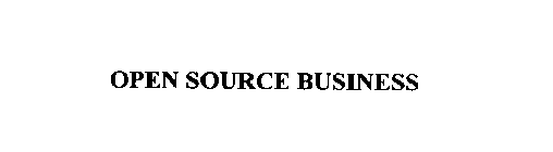 OPEN SOURCE BUSINESS