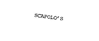 SCAPOLO'S