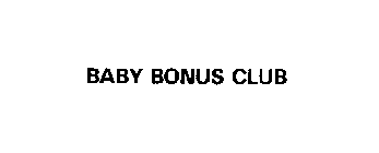 BABY BONUS CLUB