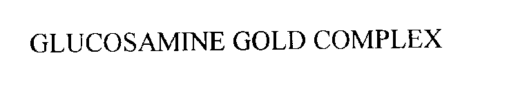 GLUCOSAMINE GOLD COMPLEX