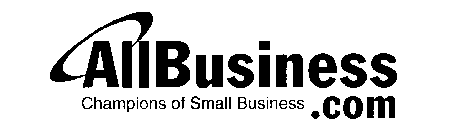 ALL BUSINESS.COM CHAMPIONS OF SMALL BUSINESS & 