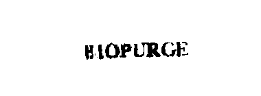 BIOPURGE